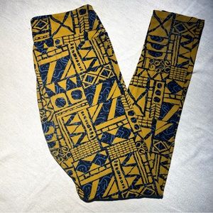 LuLaRoe Tribal Print Leggings